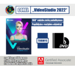 Corel VideoStudio 2022 Ultimate versijos paketas