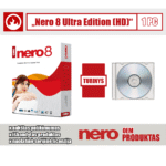 Nero 8 Ultra Edition (HD) failų ir medijos įrašymo rinkinys