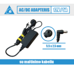 AC-DC adapteris „Delta“ 12V=5A (5.5 x 2.5 mm)