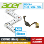 Acer DC įkrovimo lizdas, 4 pin (PJ047G-4)