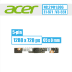 Acer WebCam modulis, 5 pin HD 720p (NC.21411.006)