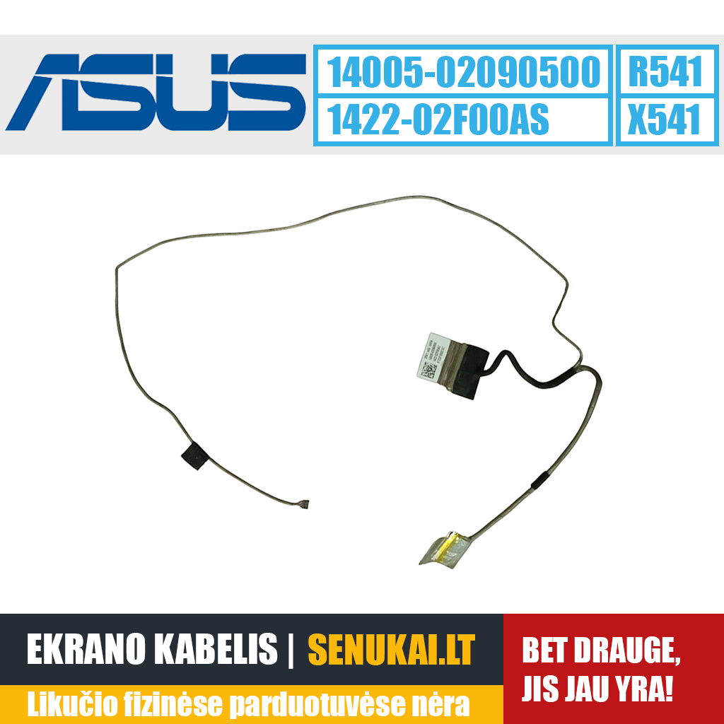Asus ekrano kabelis, eDP 30 pins (14005-02090500) - Image 1