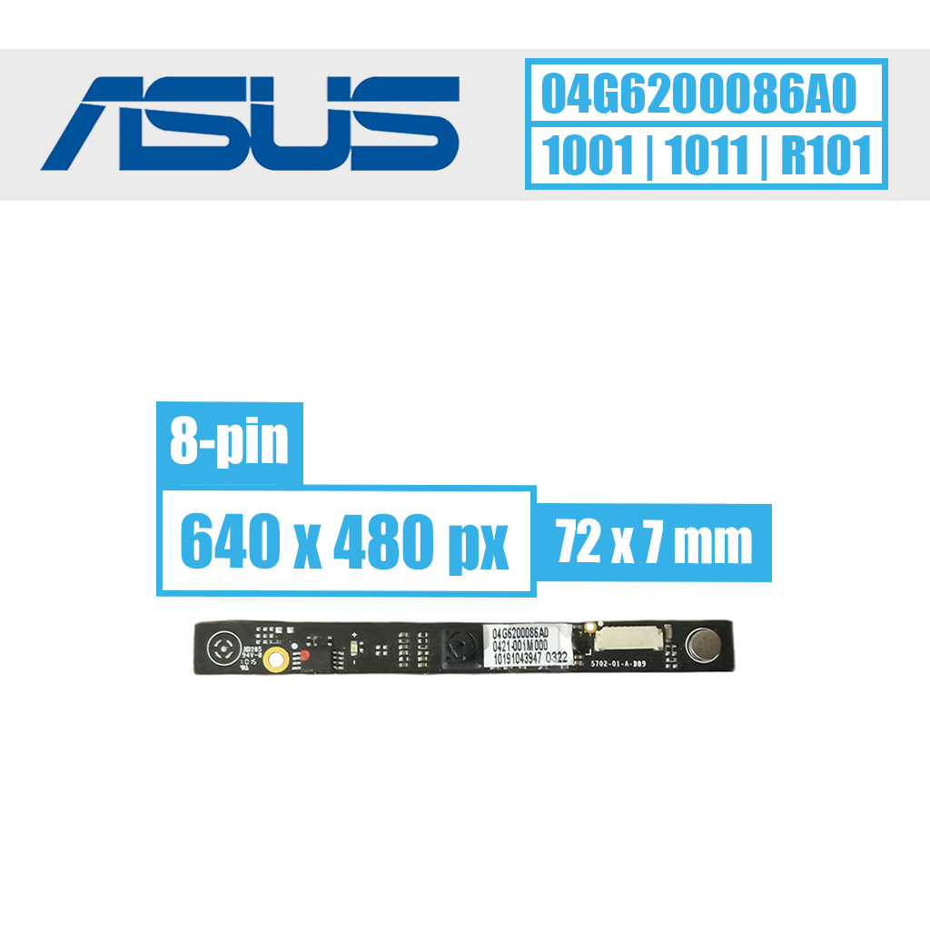 Asus WebCam modulis, 8 pin VGA (04G6200086A0)