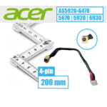 Acer DC įkrovimo lizdas, 4 pin (AS5920-6470) / 200 mm