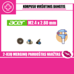 2.40 x 2.80 mm - Acer viršutinio korpuso varžtas (Palmrest)